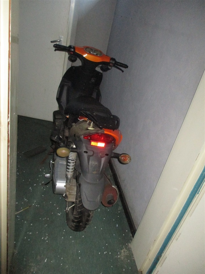 POL-HA: Polizei sucht Besitzer eines Motorrollers